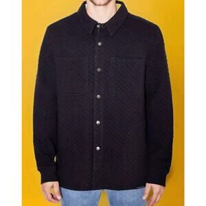 Be Boundless Men's Full Open Snap Shacket NWT Medium A110 Excellent